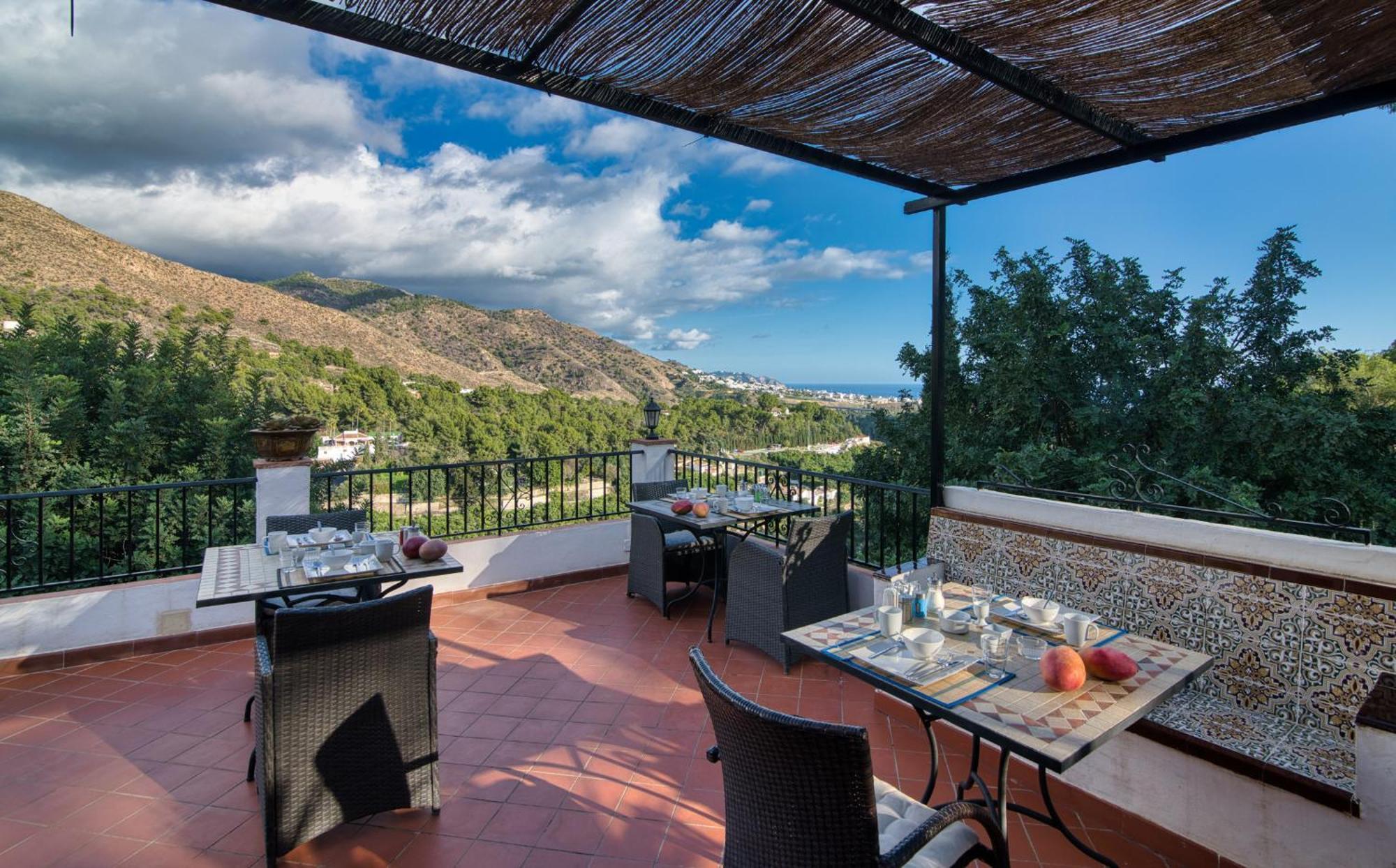 Villa Morera Bed & Breakfast Frigiliana Eksteriør bilde