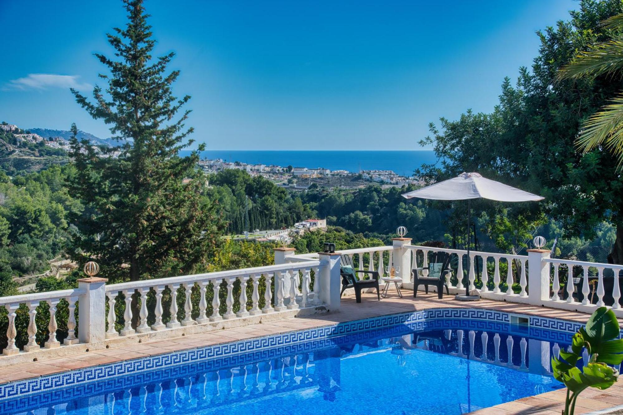 Villa Morera Bed & Breakfast Frigiliana Eksteriør bilde