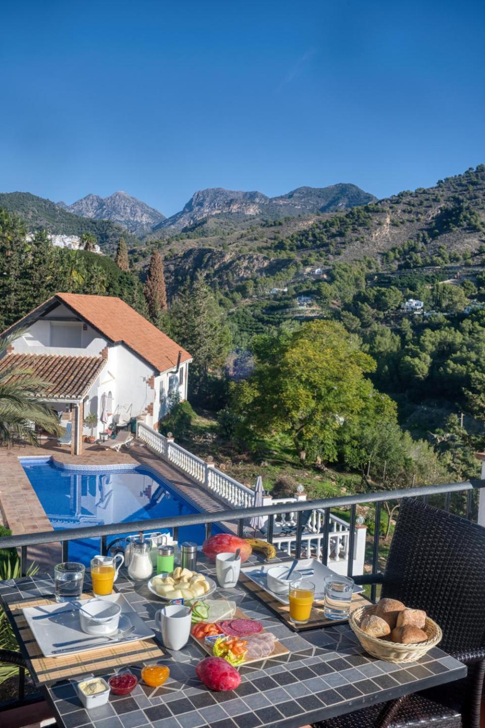 Villa Morera Bed & Breakfast Frigiliana Eksteriør bilde