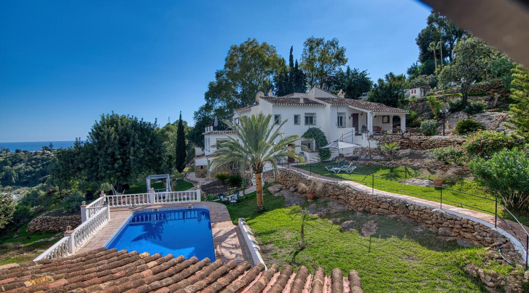 Villa Morera Bed & Breakfast Frigiliana Eksteriør bilde
