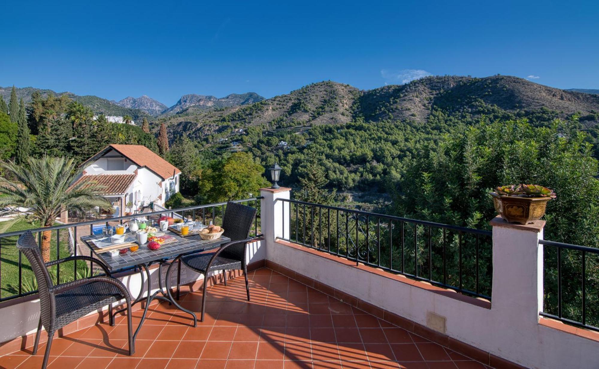 Villa Morera Bed & Breakfast Frigiliana Eksteriør bilde