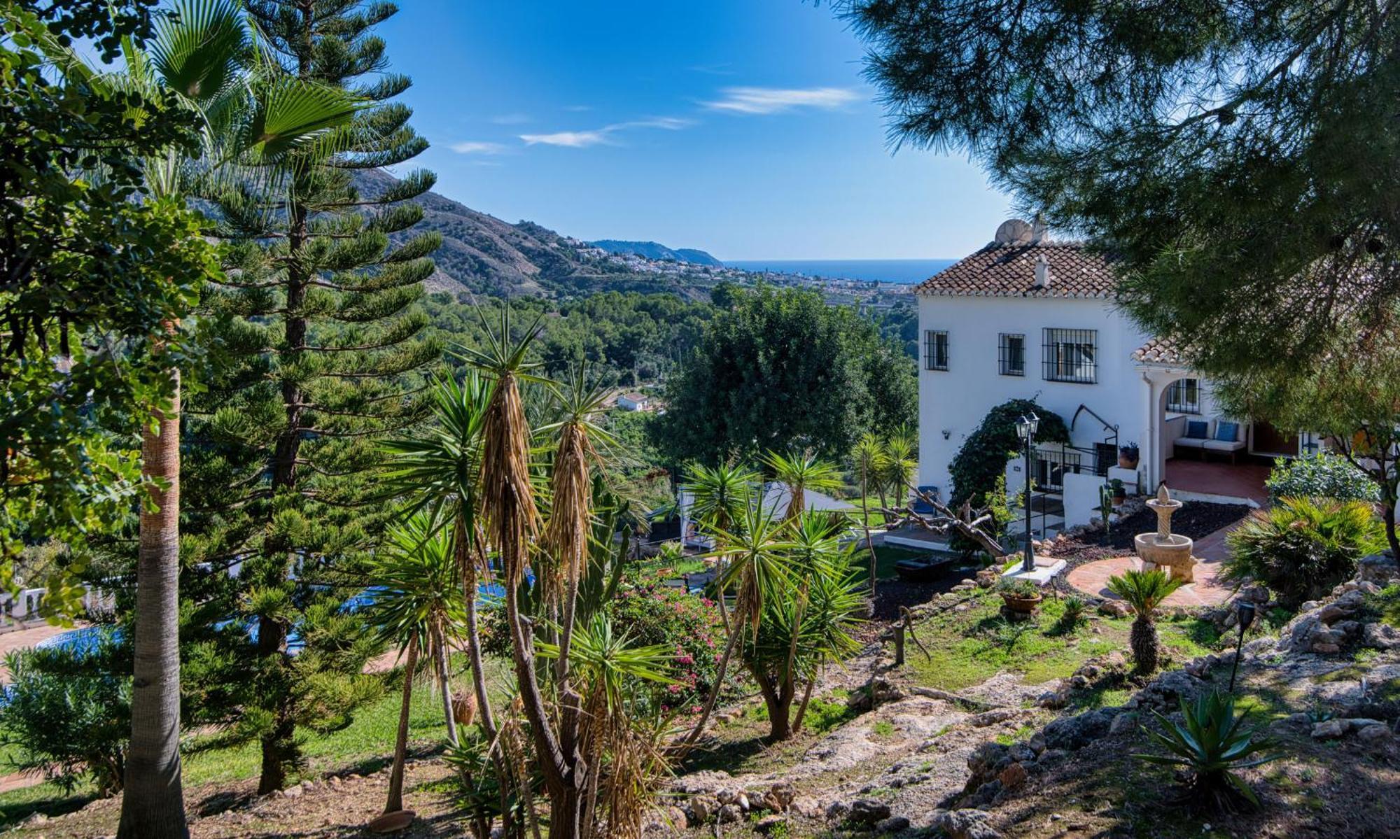 Villa Morera Bed & Breakfast Frigiliana Eksteriør bilde