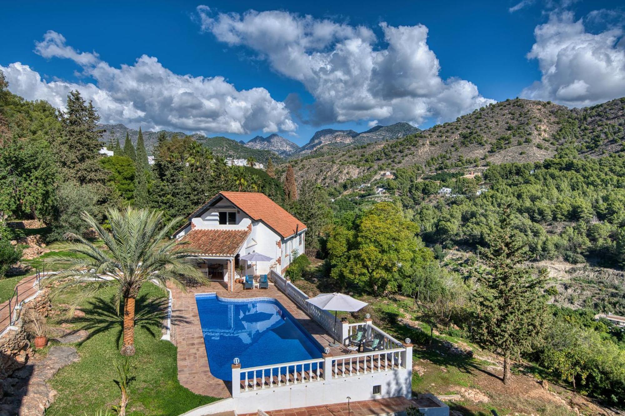 Villa Morera Bed & Breakfast Frigiliana Eksteriør bilde