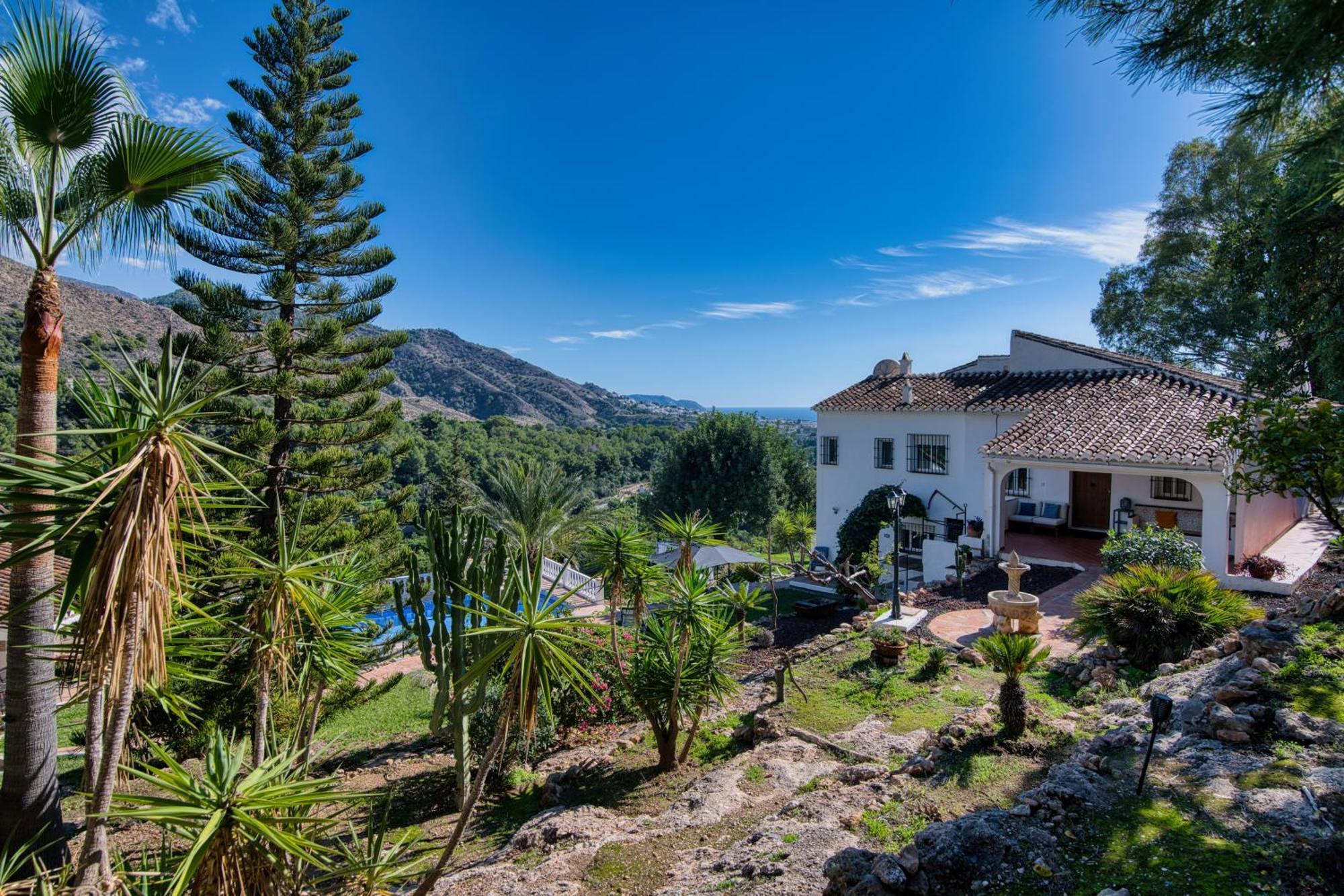 Villa Morera Bed & Breakfast Frigiliana Eksteriør bilde